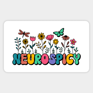 Neurospicy Neurodiversity Autism Awareness Magnet